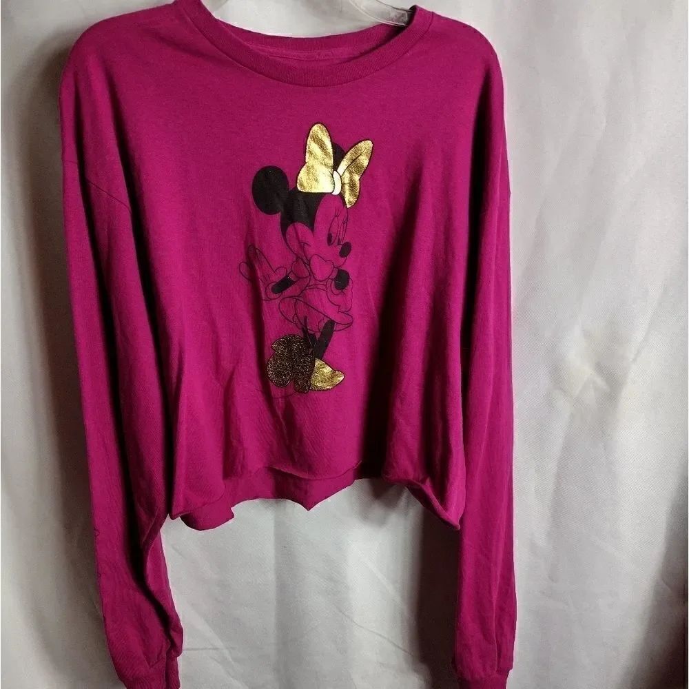 Disney cropped shirt 